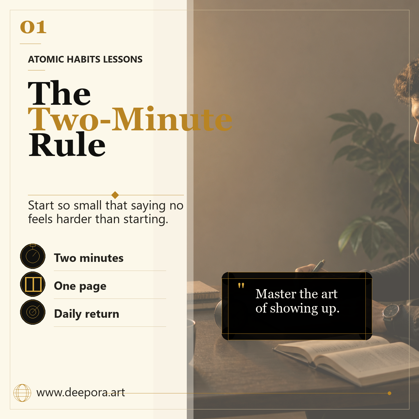 Atomic Habits 2 Minute Rule: The Small Start That Beats Procrastination