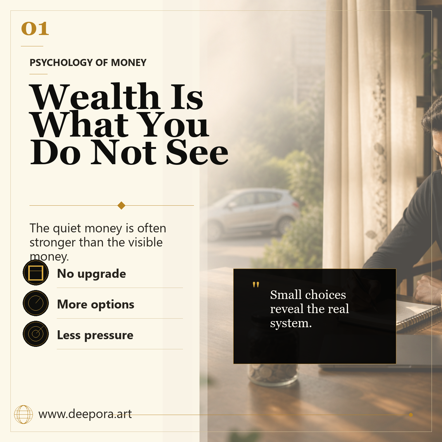 Psychology of Money: Wealth Is What You Do Not See