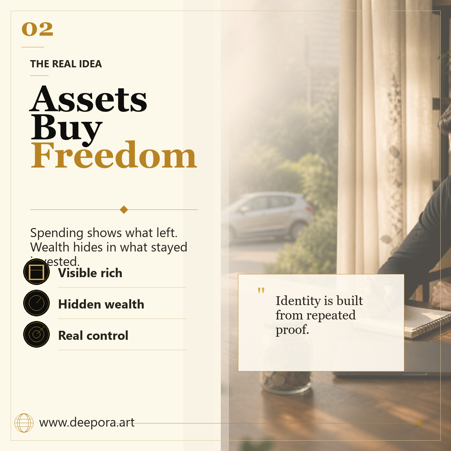Psychology of Money: Wealth Is What You Do Not See carousel slide 2