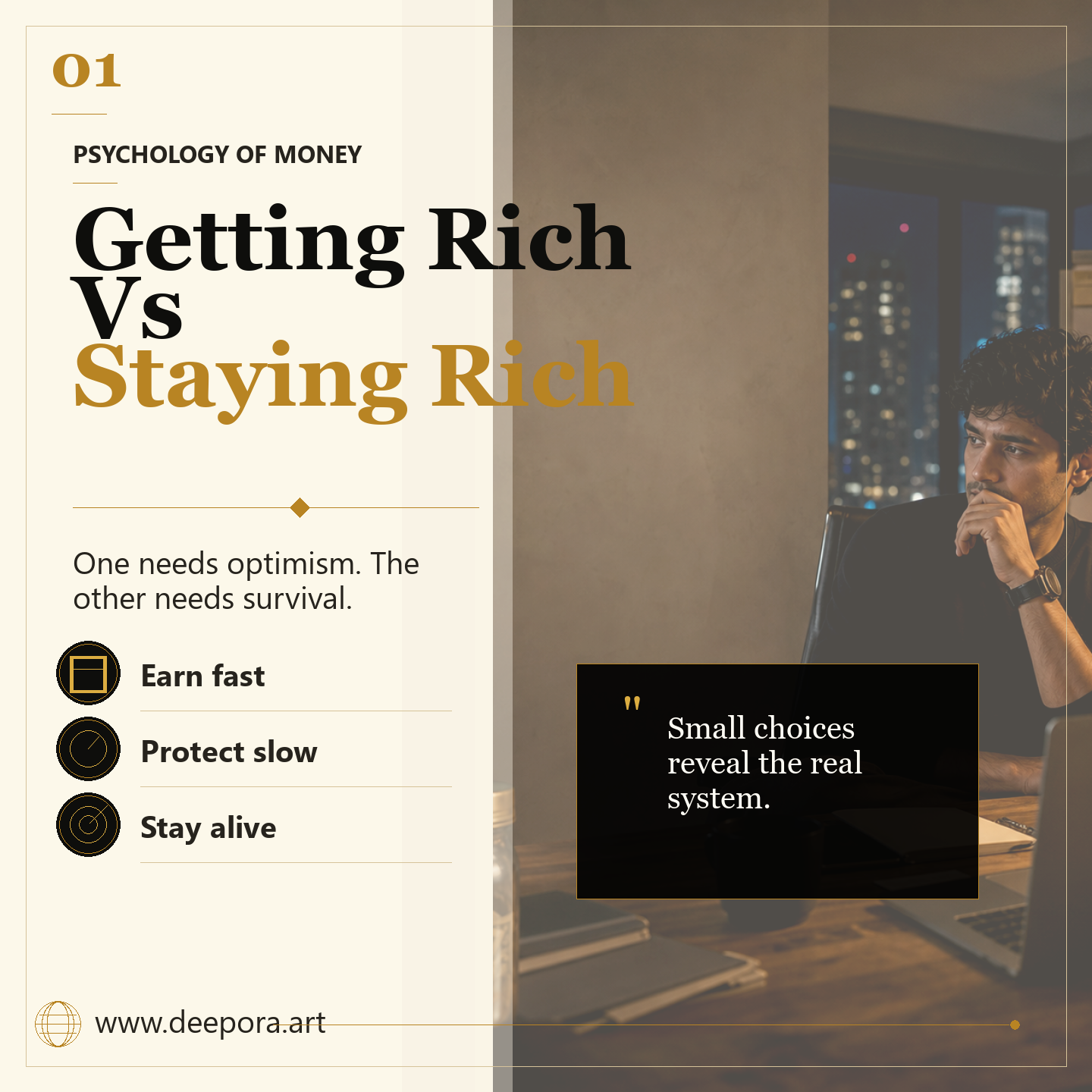 Getting Rich vs Staying Rich: The Money Lesson People Learn Late