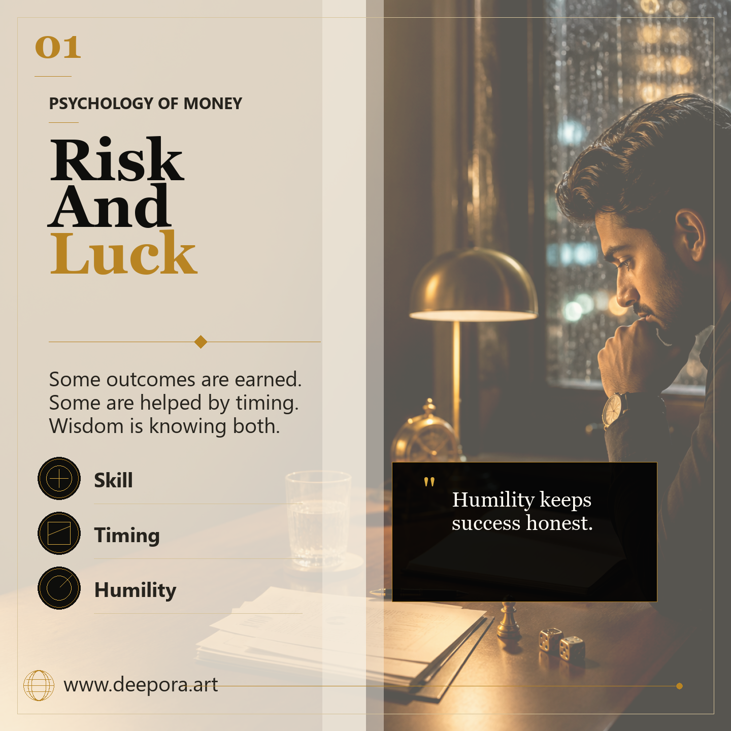 The Psychology of Money Risk and Luck Lesson: Why Success Is Not Always Skill